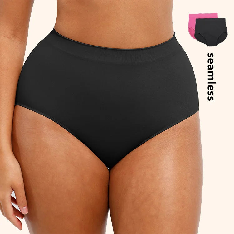 HEXIN High Waist Seamless Shapewear Panties for Enhanced Curves and Lifted Silhouette