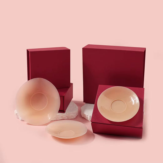 Reusable Invisible Nipple Pasties with Nipple Protection Cover and Community Patent Certification
