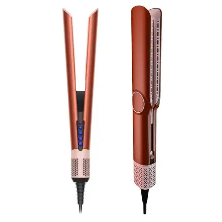 2025 New Hot Selling 1-Step Air Styling Hair Straightener Electric Dryer and Wet Styler Dual 2-In-1 Hair Iron with LED Display