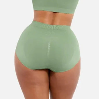 HEXIN High Waist Seamless Shapewear Panties for Enhanced Curves and Lifted Silhouette