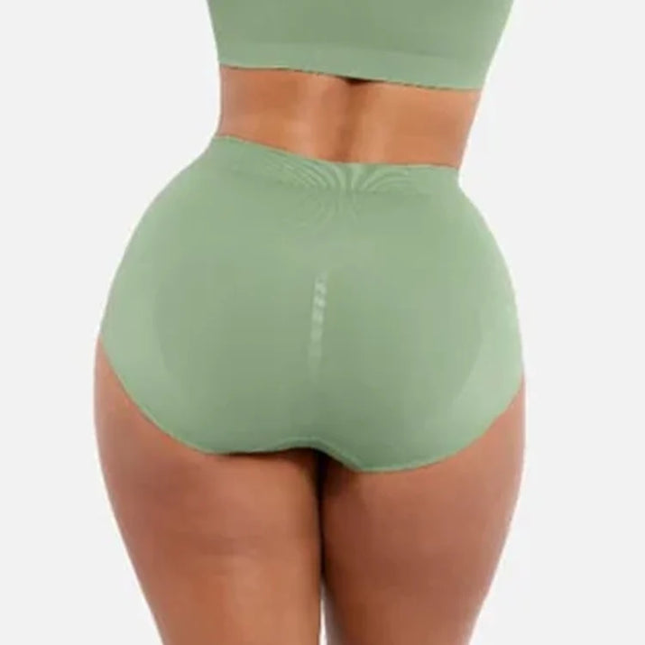 HEXIN High Waist Seamless Shapewear Panties for Enhanced Curves and Lifted Silhouette