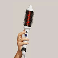 Heated Ionic Bristles Straightening Smoothing Volumizing Infrared Thermal round Brush