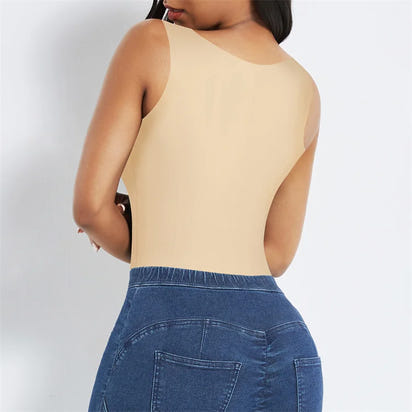 Hexin Plus Size 3-in-1 Waist Trainer Bra Shapewear with Tummy Control and Padding for Women