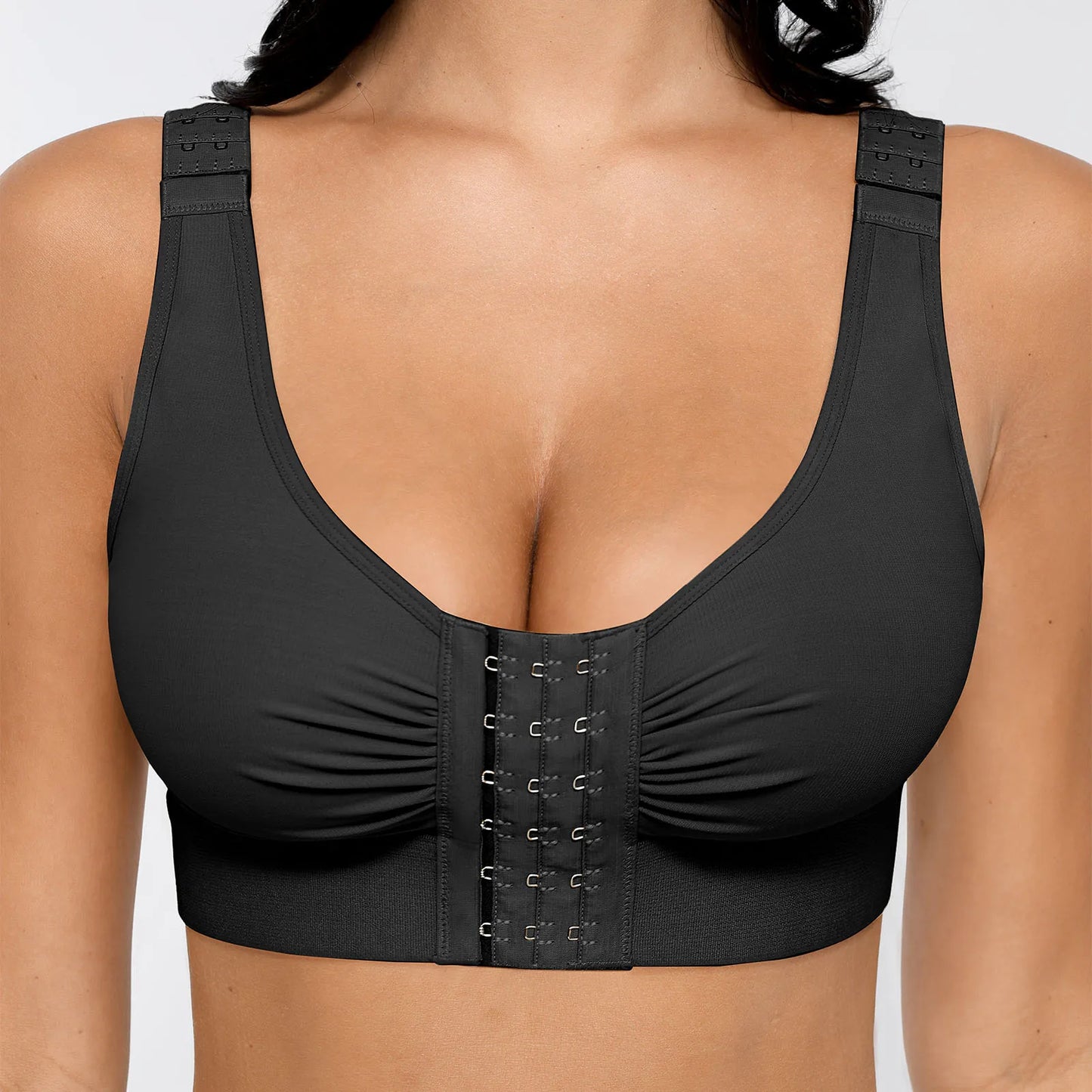 Hexin Wholesale Plus Size Seamless Columbia Body Shaper Bra for Women - Push-Up Shapewear