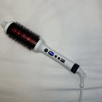 Heated Ionic Bristles Straightening Smoothing Volumizing Infrared Thermal round Brush