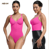 Hexin One Piece Sexy High Compression Colombianas Reductoras Shorts Girdles Tummy Control Bodysuit for Women