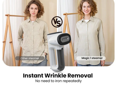 Self-Suction Vacuum Steamer Iron for Clothes & Mite Removal