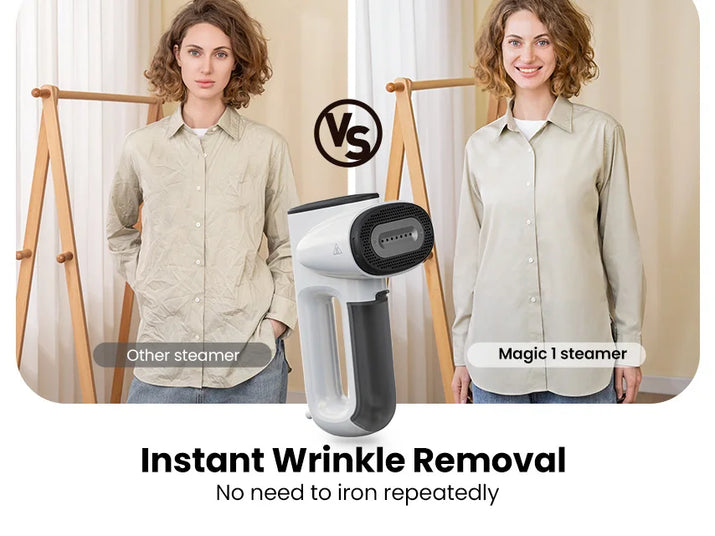 Self-Suction Vacuum Steamer Iron for Clothes & Mite Removal