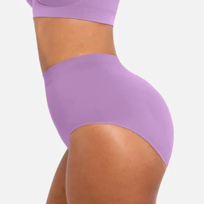 HEXIN High Waist Seamless Shapewear Panties for Enhanced Curves and Lifted Silhouette