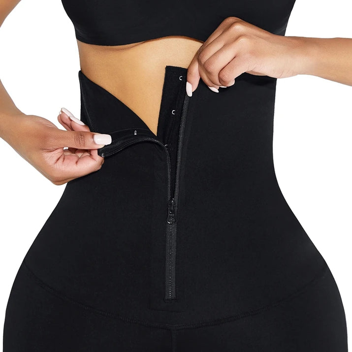 HEXIN New Pattern Compression High Waist Corset Leggings Tight Shapers Custom Waist Trainer Body Shaper
