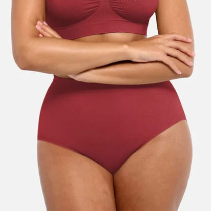 HEXIN High Waist Seamless Shapewear Panties for Enhanced Curves and Lifted Silhouette