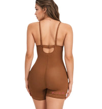 Premium Body-Sculpting One-Piece Shapewear for Women with Padded Cups and Abdomen-Flattening Design