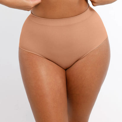 HEXIN High Waist Seamless Shapewear Panties for Enhanced Curves and Lifted Silhouette