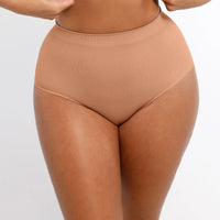HEXIN High Waist Seamless Shapewear Panties for Enhanced Curves and Lifted Silhouette