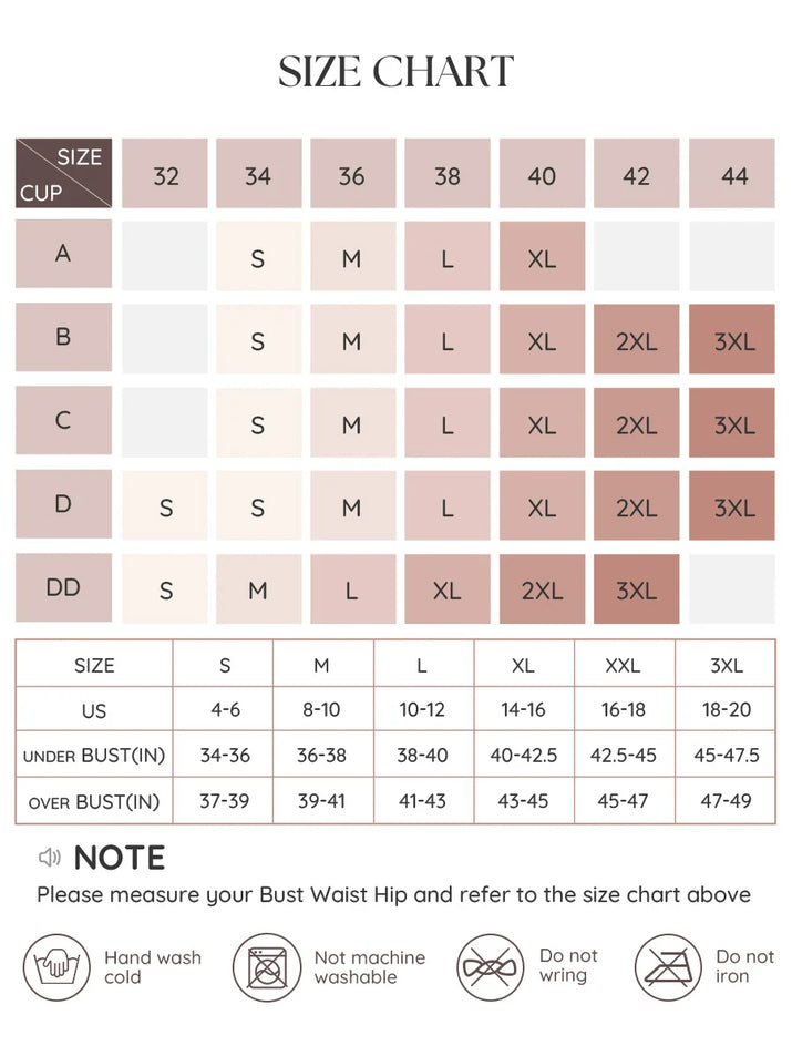 Hexin Wholesale Plus Size Seamless Columbia Body Shaper Bra for Women - Push-Up Shapewear