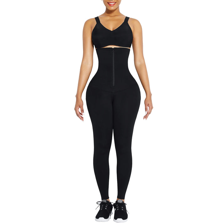 HEXIN New Pattern Compression High Waist Corset Leggings Tight Shapers Custom Waist Trainer Body Shaper