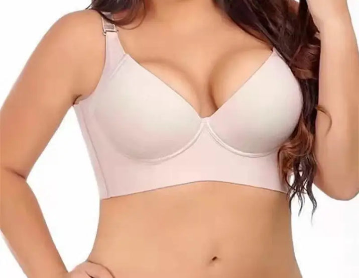 Seamless Push-Up Wire-Free Bra for Ultimate Comfort in Daily Wear and Fitness