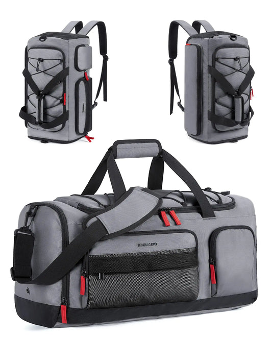 Gym Bag for Women & Men 35L Sports Travel Duffel Bag with Shoe Compartment Custom Gym Backpack
