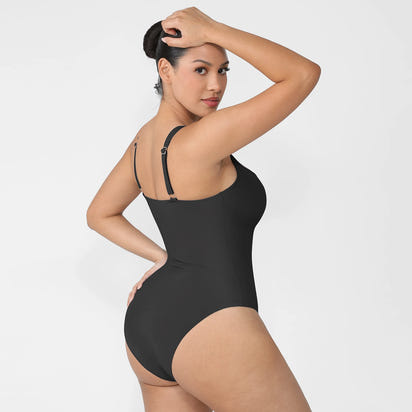 2025 Wholesale Swimwear Women'S Body Shaper plus Size Tummy Control Push up Backless Bikini Panty for Women