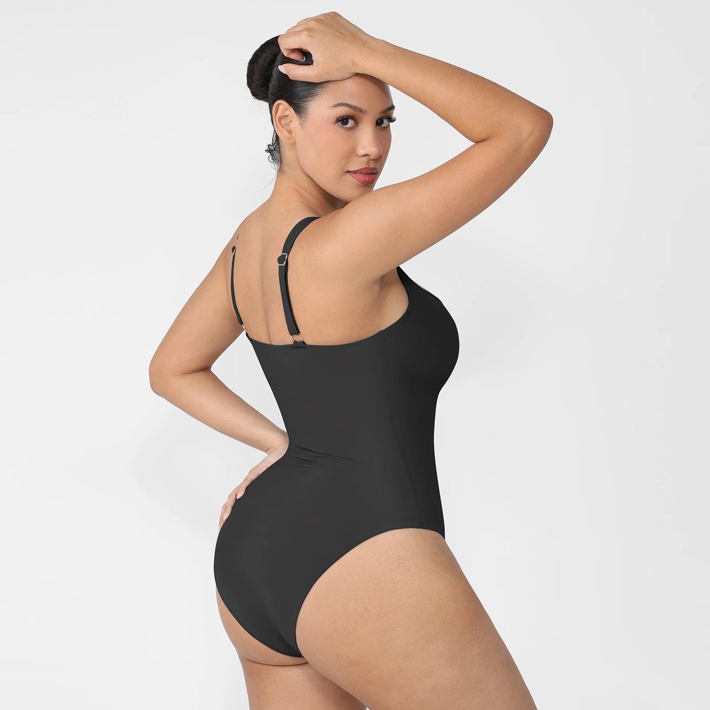 2025 Wholesale Swimwear Women'S Body Shaper plus Size Tummy Control Push up Backless Bikini Panty for Women