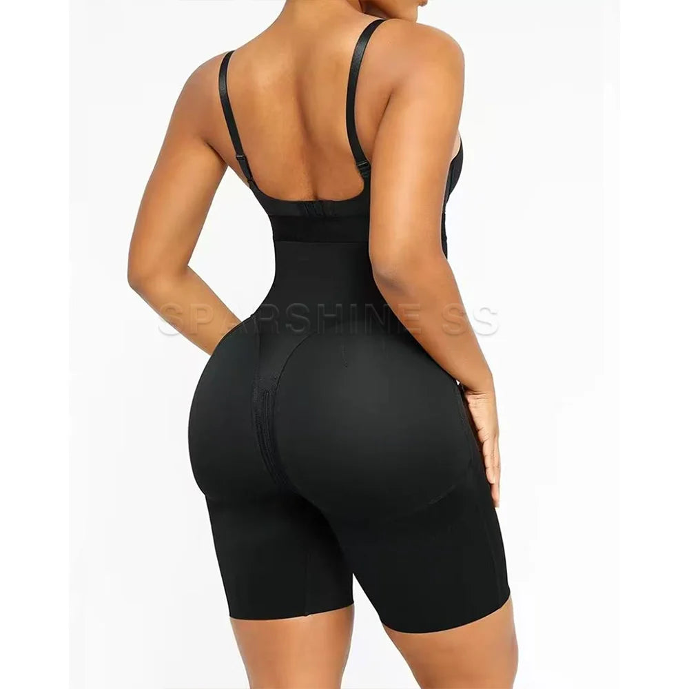 Colombian High Waist Shapewear Butt Lifter Panties for Postpartum Body Contouring and Slimming