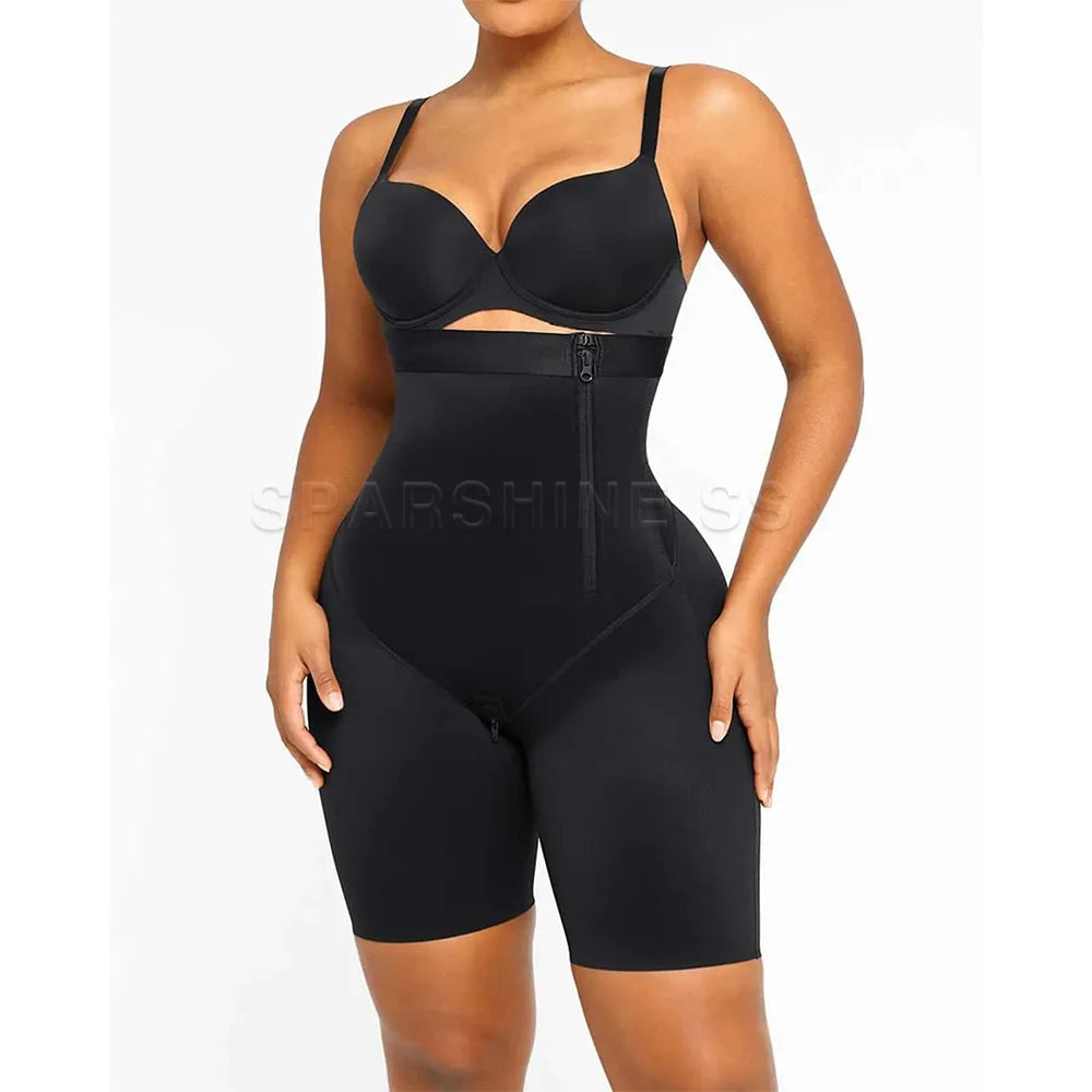 Colombian High Waist Shapewear Butt Lifter Panties for Postpartum Body Contouring and Slimming