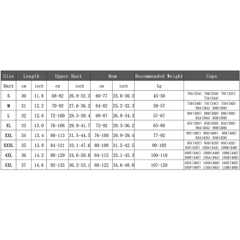 Plus Size Women's Sports Bra with Front Zipper and Adjustable Straps - Shockproof Crop Top Yoga Vest for Gym Fitness