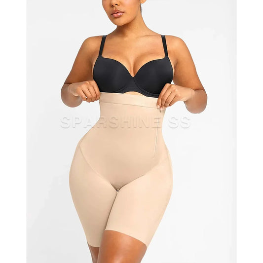 Colombian High Waist Shapewear Butt Lifter Panties for Postpartum Body Contouring and Slimming