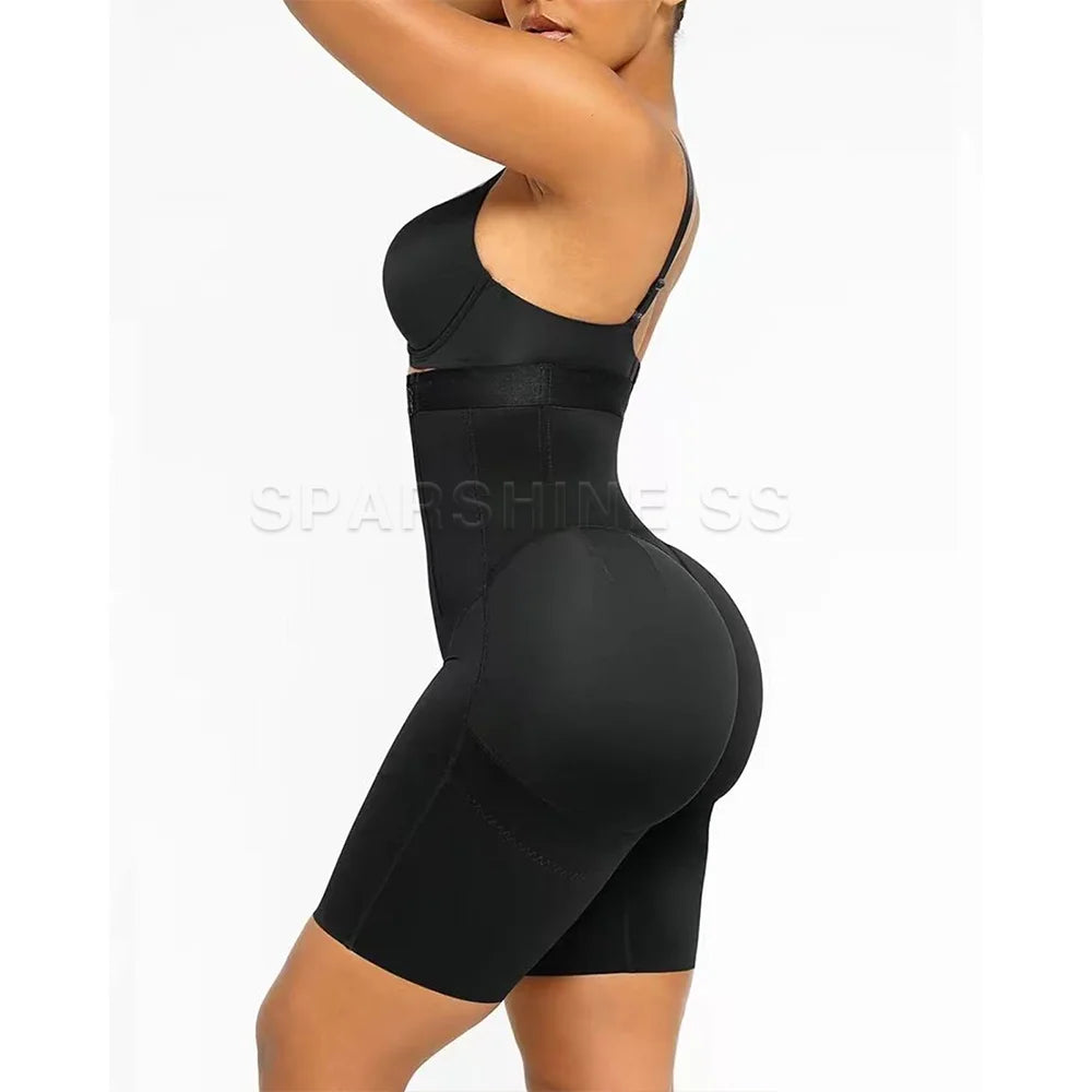 Colombian High Waist Shapewear Butt Lifter Panties for Postpartum Body Contouring and Slimming