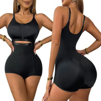 Elegant Body Shapers Bodysuits Shapewear with Bra and Butt Lifter Briefs - Colombian Fajas Girdle Waist Trainer